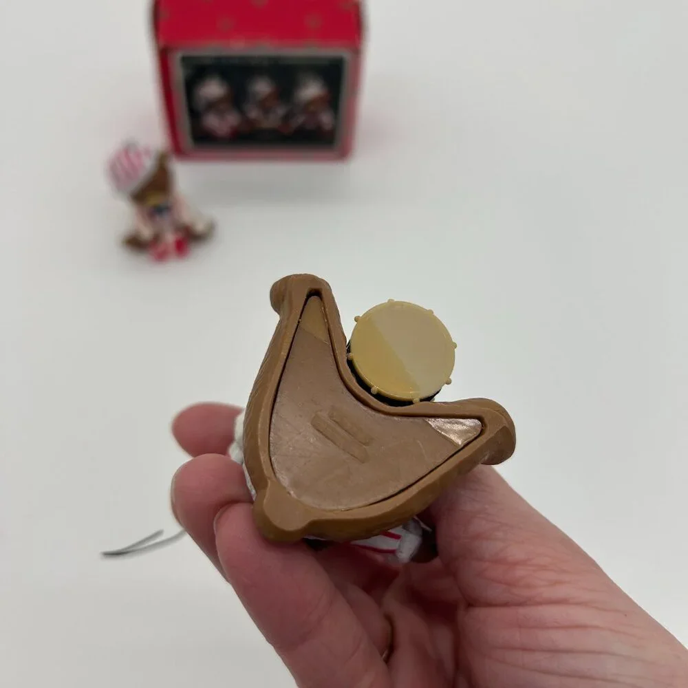Christmas‎ Around the World Candy Cane Bear ornaments set of 3 IN BOX